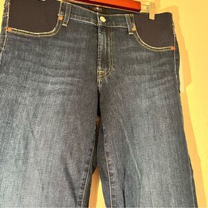 7 for all mankind “cropped Alexa” 🤰🏻maternity 🤰🏾jeans 🔥 SIZE 31